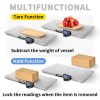 VEVOR 880Lbs x 0.2Lbs Livestock Scale Shipping Scales Large Platform 40.6x20.9Inch Stainless Steel Vet Scale Industrial Floor Scale Large Animal Dog P